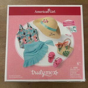 NWB American Girl Truly Me Fun in the Sun Travel Outfit